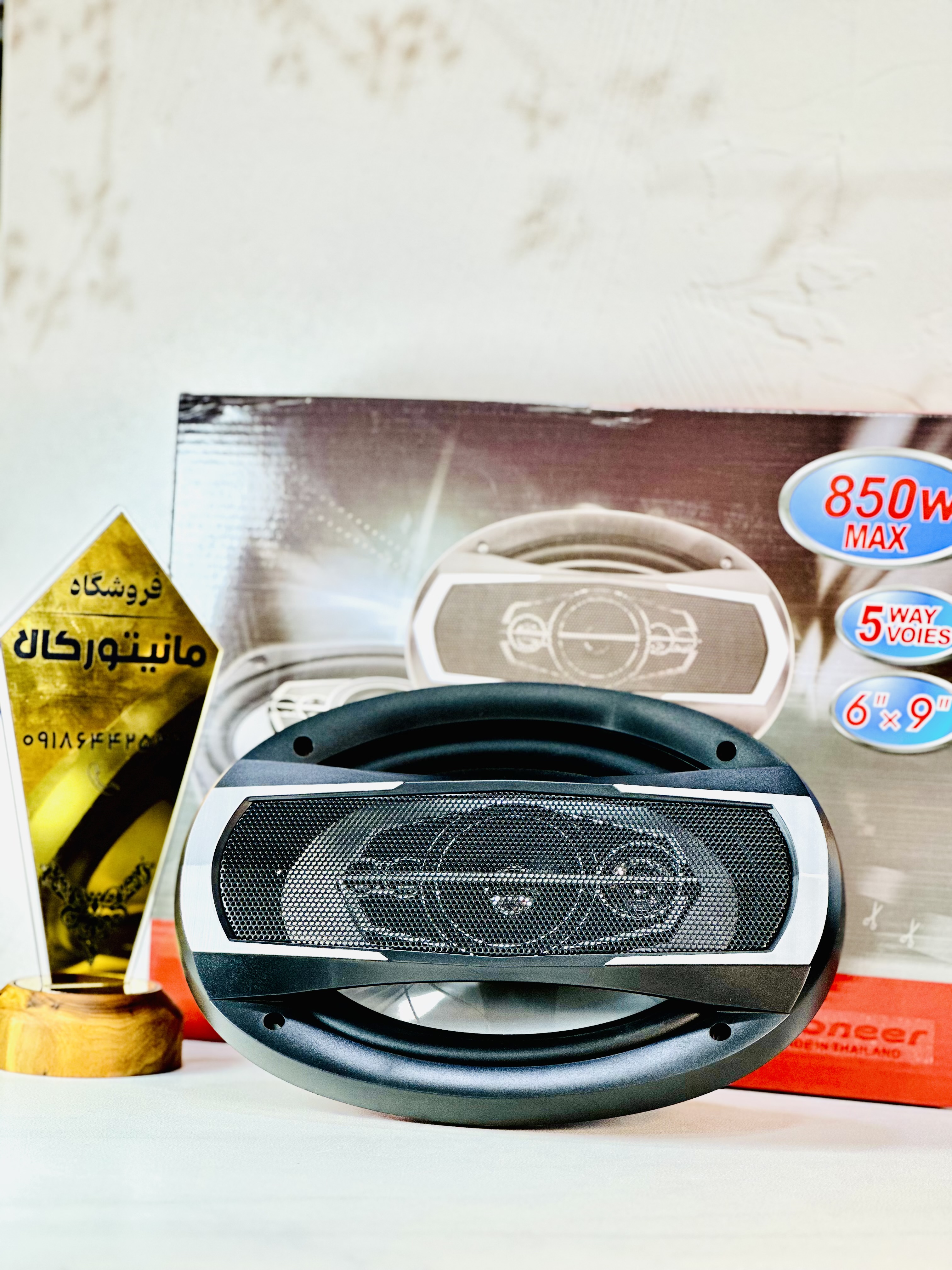 باند و اسپیکر خودرو پایونیر بیضی مدل 6985